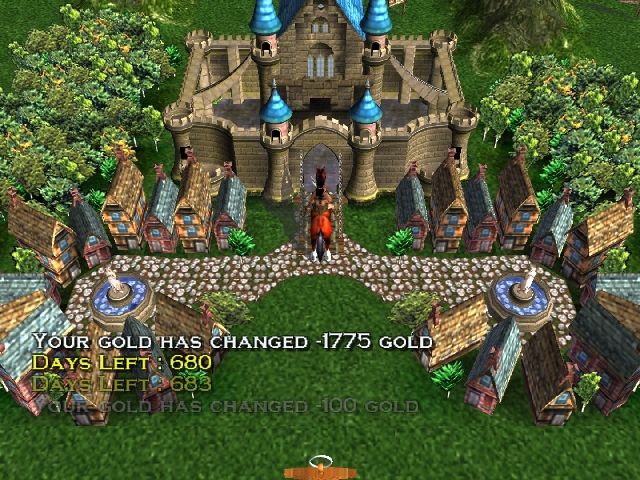 Heroes of Might and Magic screenshot 2 for Playstation 2